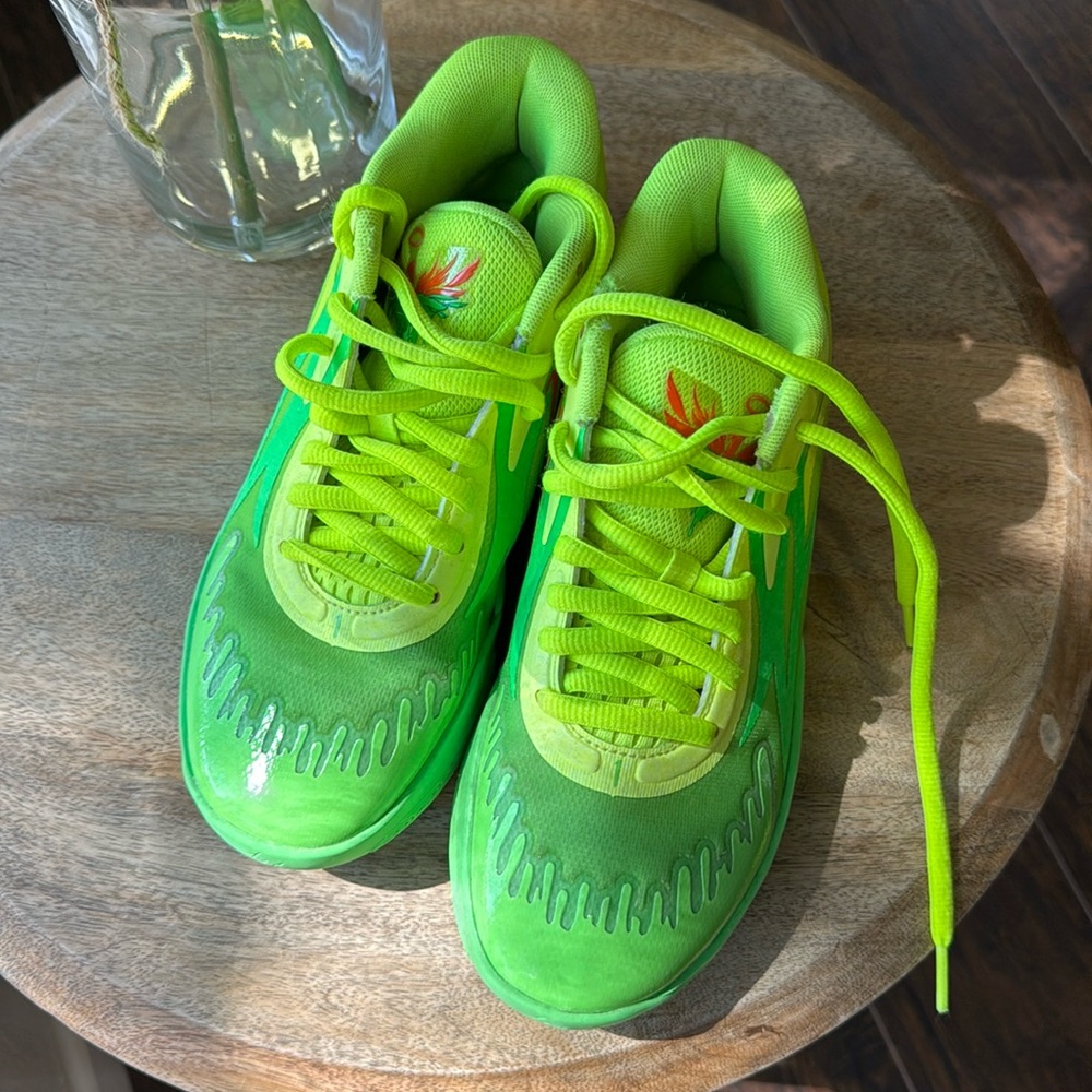 Puma LaMelo Ball MB.02 Nickelodeon Slime GS Size 5Y Kids